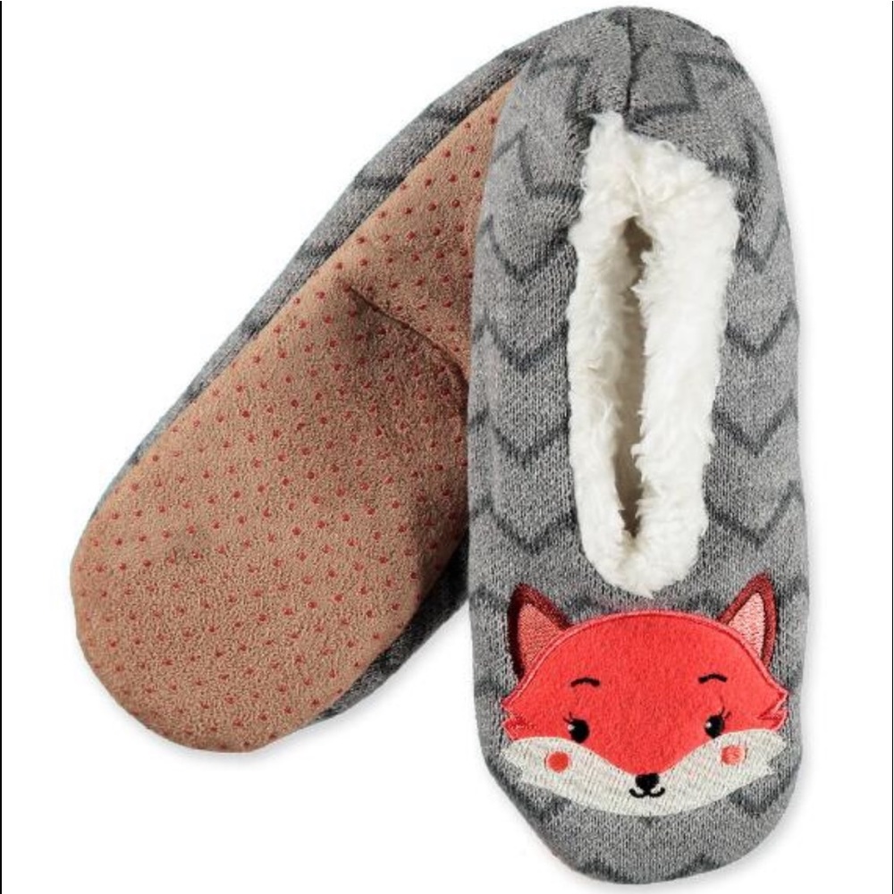 K. Bell Fox Critter Sherpa Slipper
